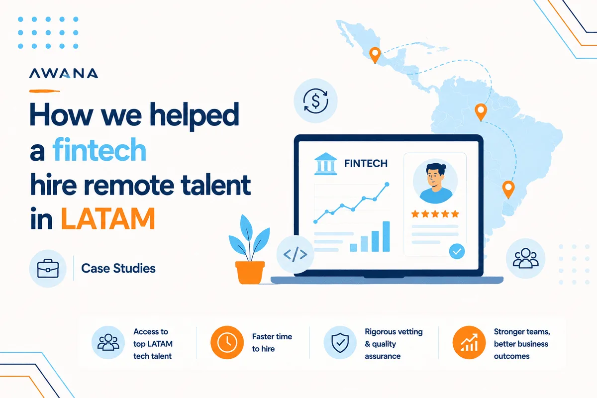 How we helped a fintech hire remote talent in LATAM