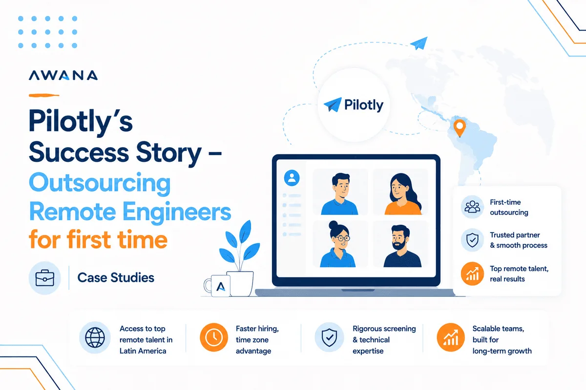 Pilotly chose to hire remote engineers and scale their team rapidly