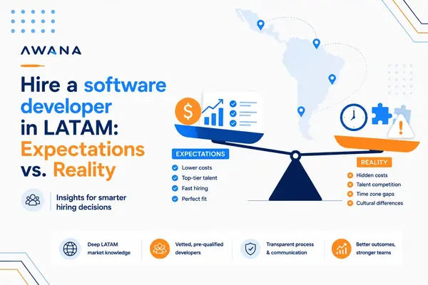 Hire a software developer in LATAM: Expectations vs. Reality Awana blog