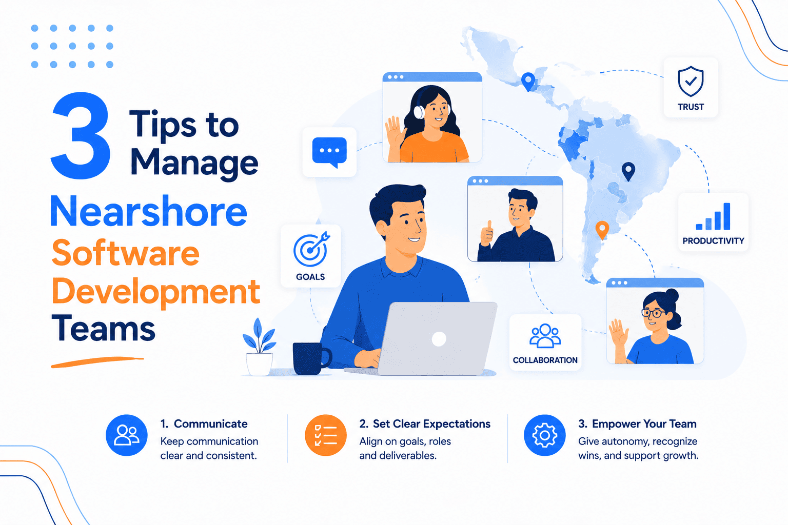 3 Tips to Manage Nearshore Software Development Teams Awana blog