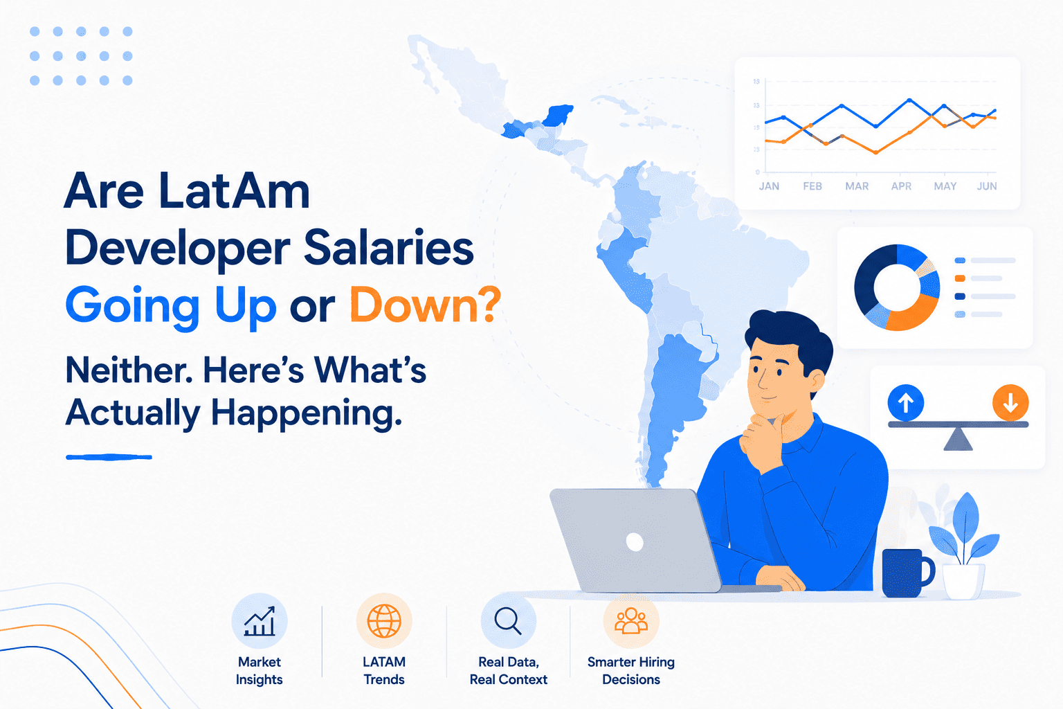 Are LatAm Developer Salaries Going Up or Down? Neither. Awana blog
