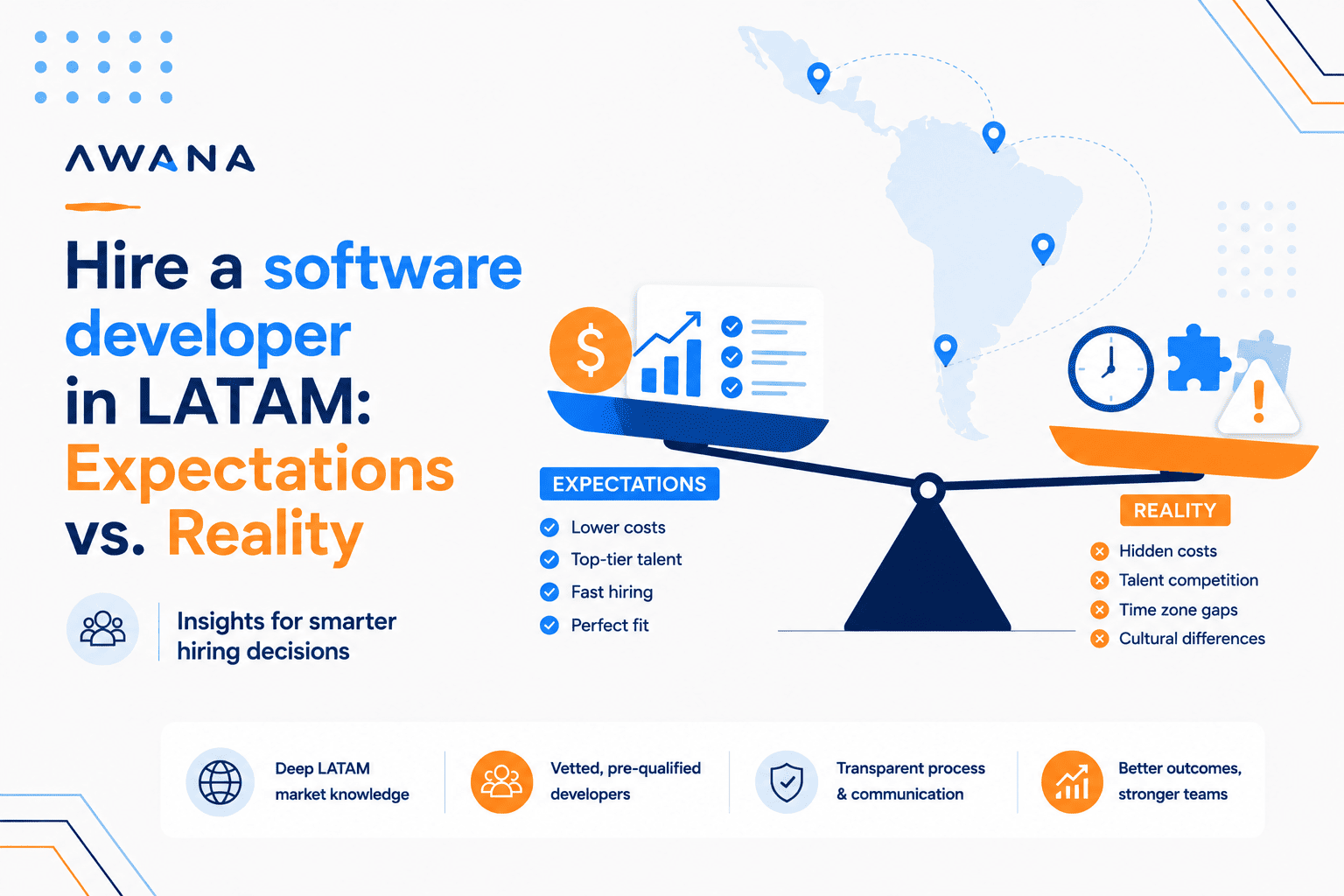 Hire a software developer in LATAM: Expectations vs. Reality Awana blog